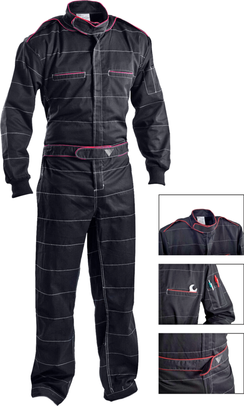 TUTA LAVORO MOD.PILOTA NERA TG.L