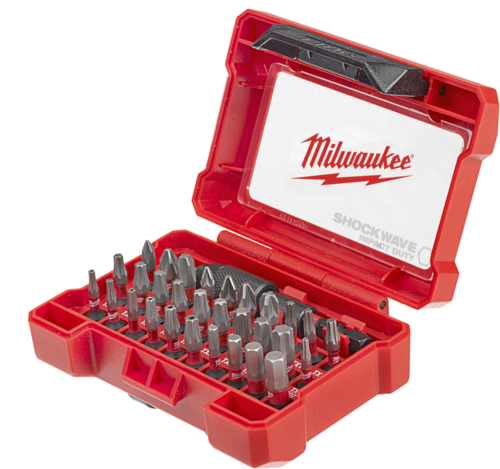 KIT DI INSERTI MILWAUKEE DA 32 PZ.
