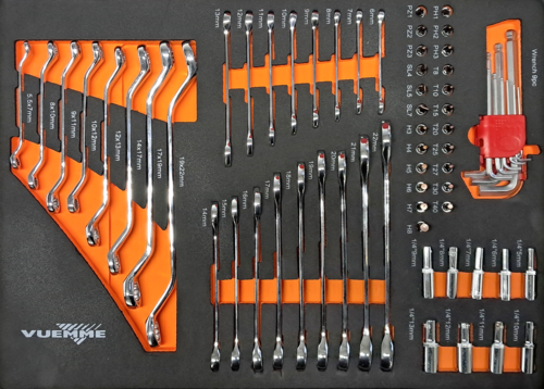 TERMOFORMATO 66 CHIAVI COMBINATE